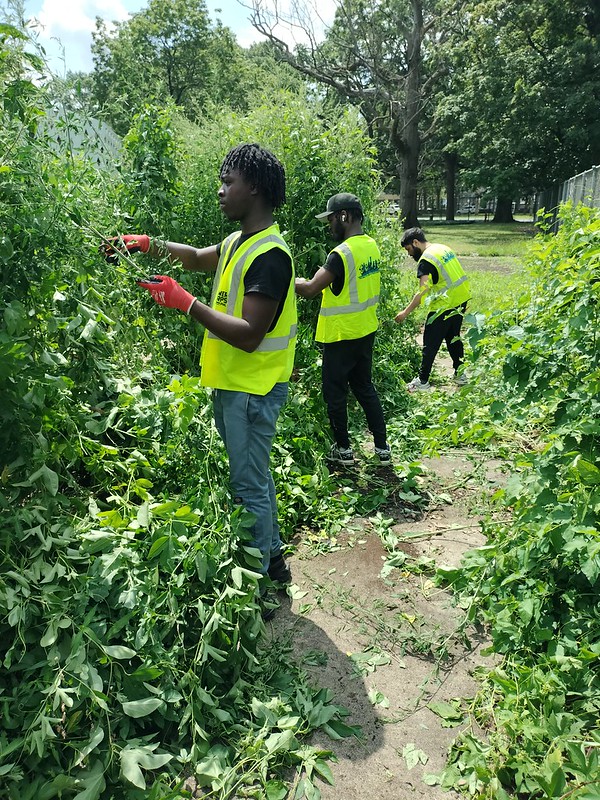 PowerCorps PHL at the farm